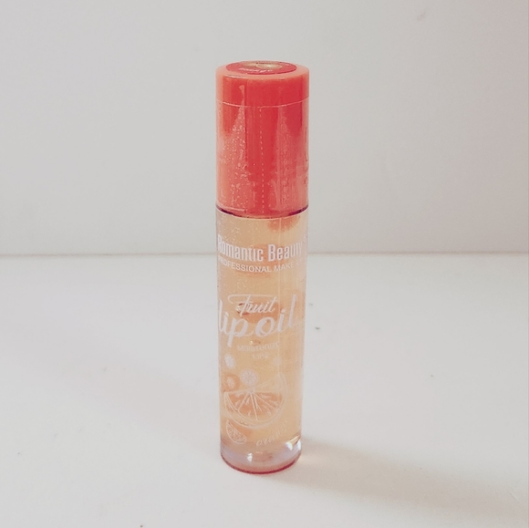 🍭7/$15 Romantic Beauty Fruity Lip Oil Orange - Picture 3 of 6